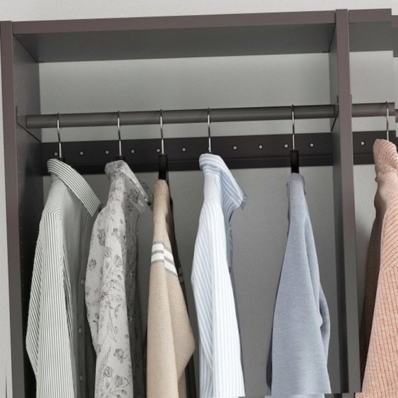 IKEA AURDAL Clothes Rail 22 1/4" Dark Gray 104.609.49 - Picture 2 of 2
